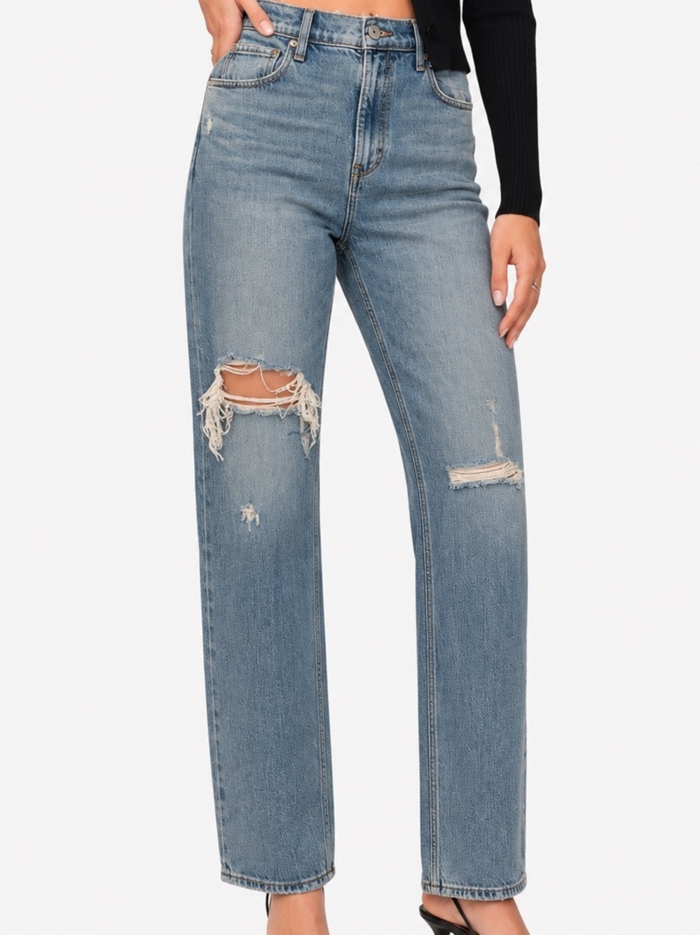 Abercrombie & Fitch The ’90s Straight Ultra High Rise Jeans size 8 Regular